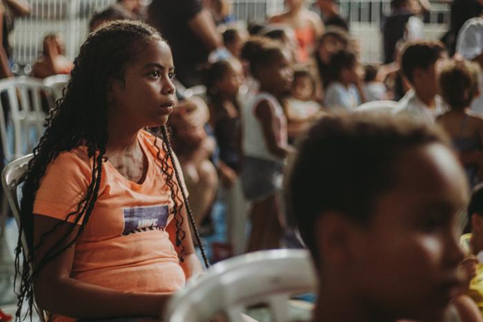 Kids and volunteers at the Kind Monsters Children's Day 2023 event in Brazil, photo 19
